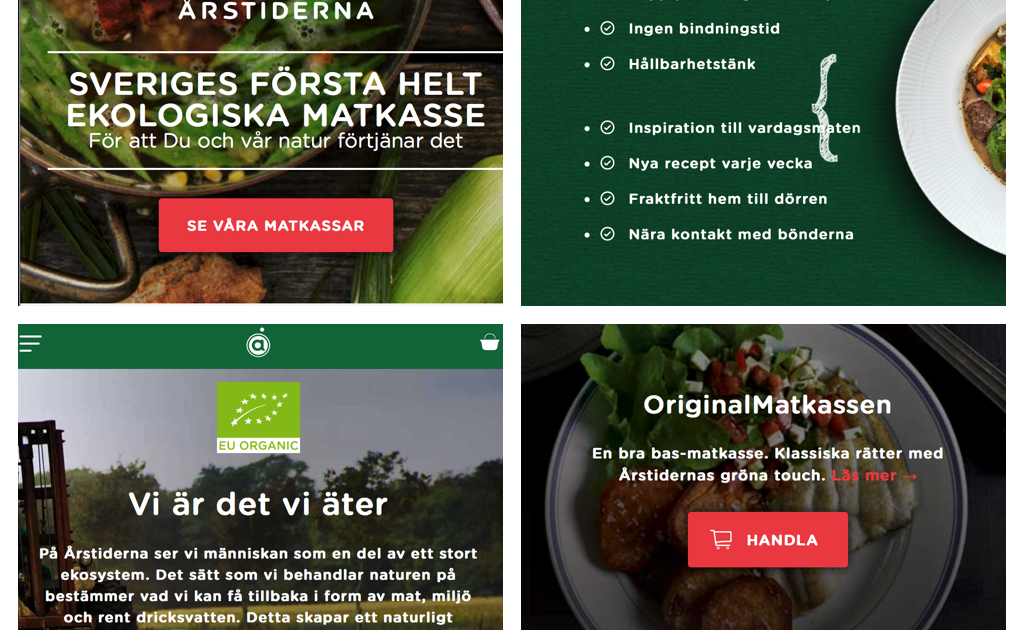 Årstiderna Mobilsajt