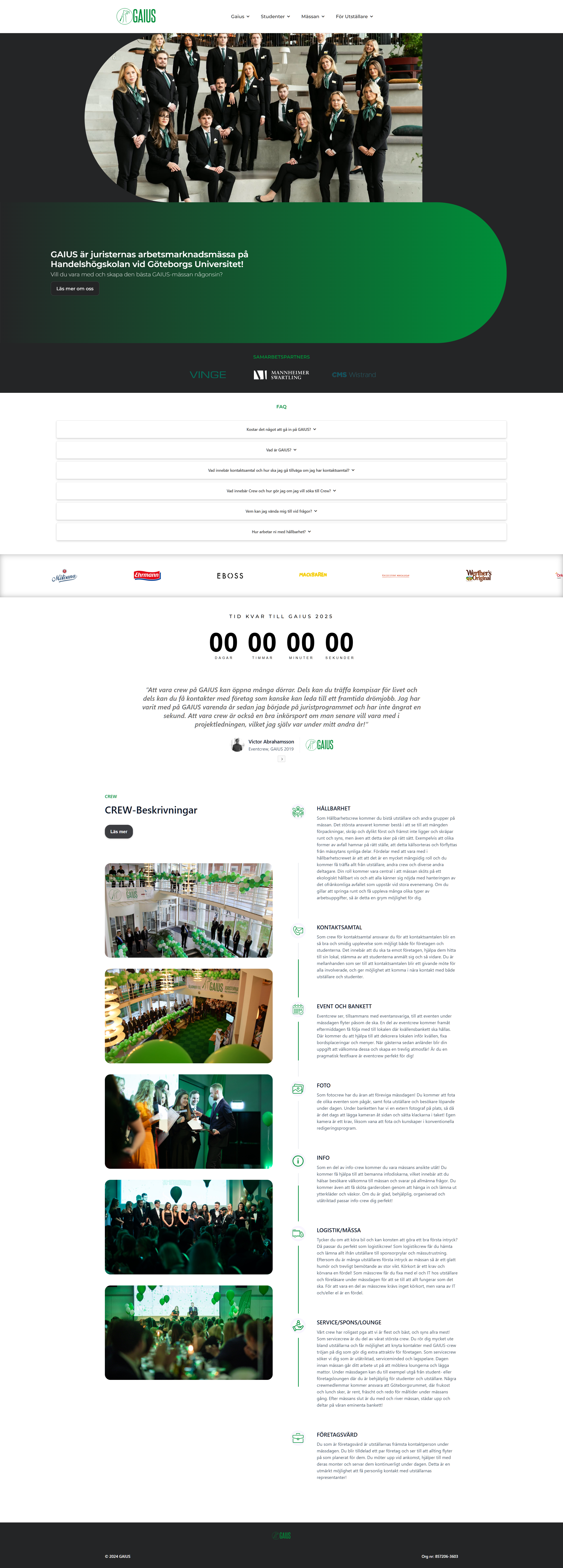 Gaius.nu full page capture